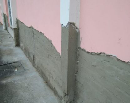 E as obras continuam na Casa Comunitária